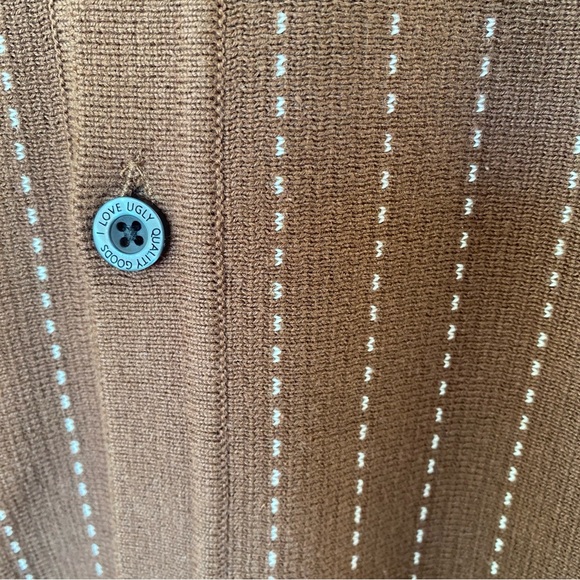 I Love Ugly Cardigan Sweater - Picture 3 of 10